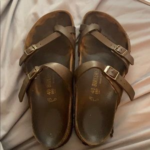 Well loved Birkenstocks